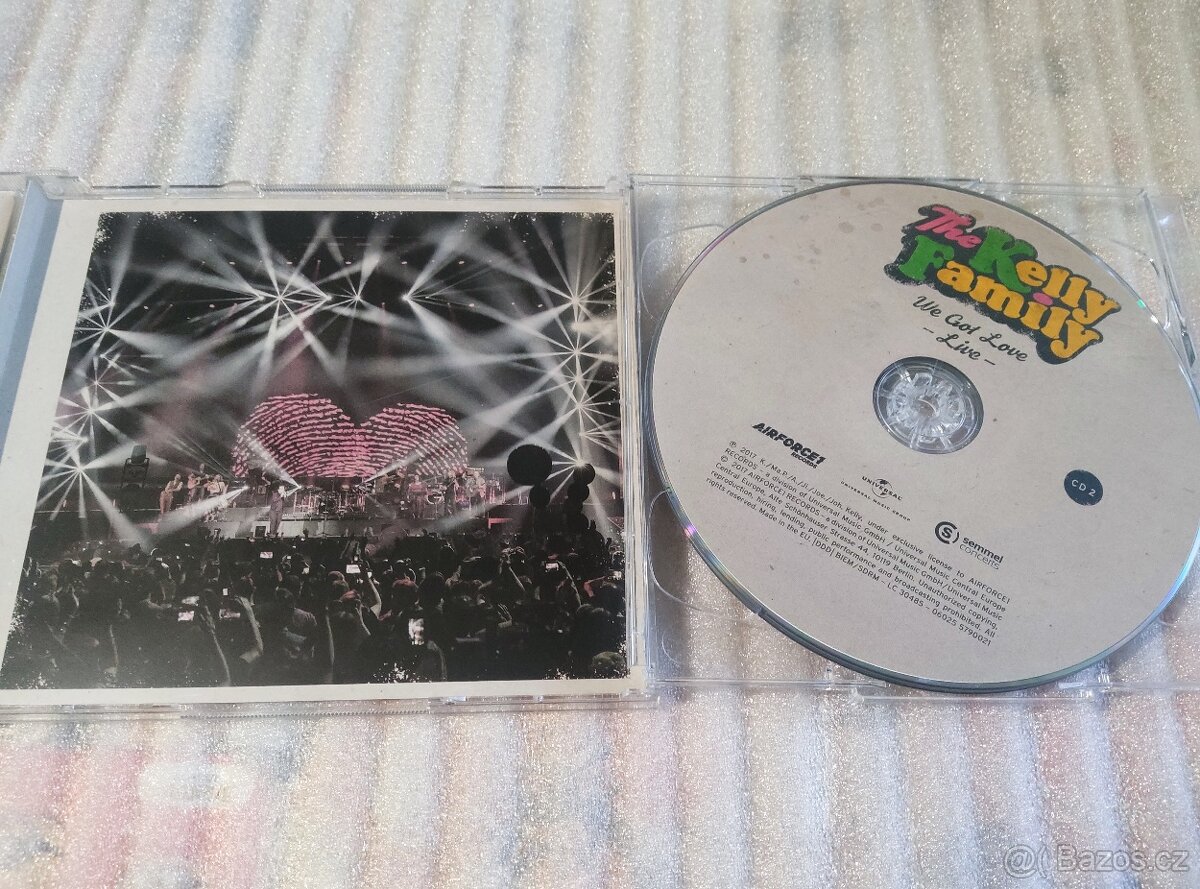 Cd - 2 cd Kelly Family live - 3