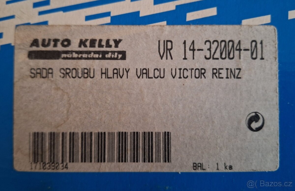 sada šrouby hlava BMW E36,46,34,39 ...Viktor Reinz - 3