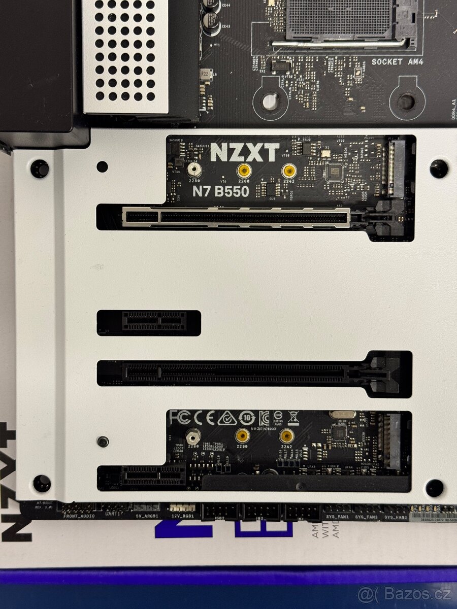 NZXT N7 B550 White - AM4, WIFI, ATX - 3