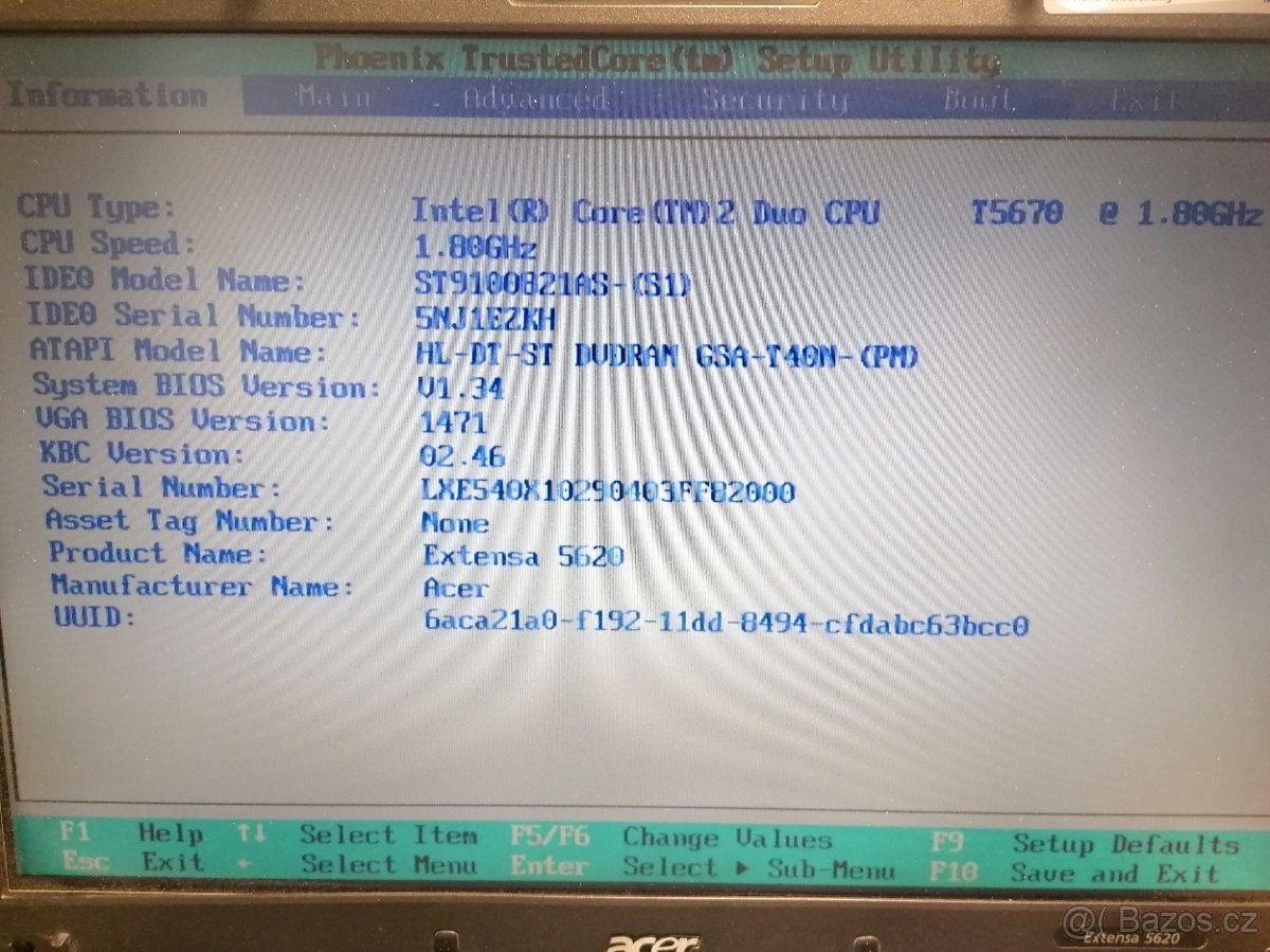 ACER EXTENSA 5620 - 3