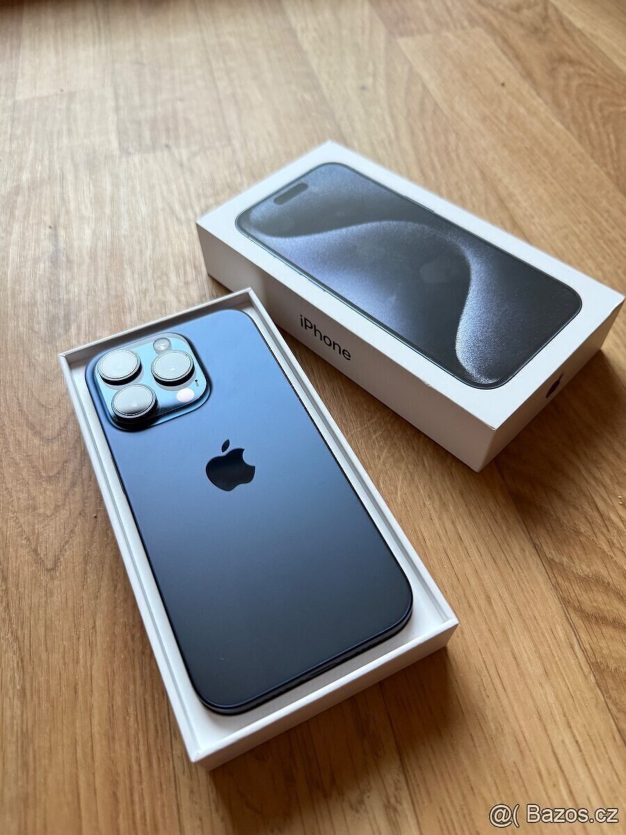 Apple iPhone 15 Pro 128GB modrý - 3