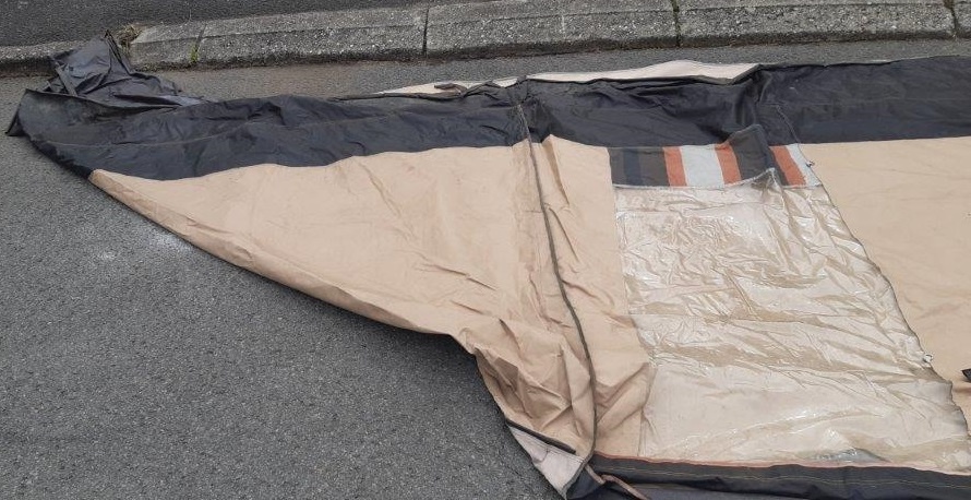 Stanová předsíň pro karavan cca 3,8m - 3