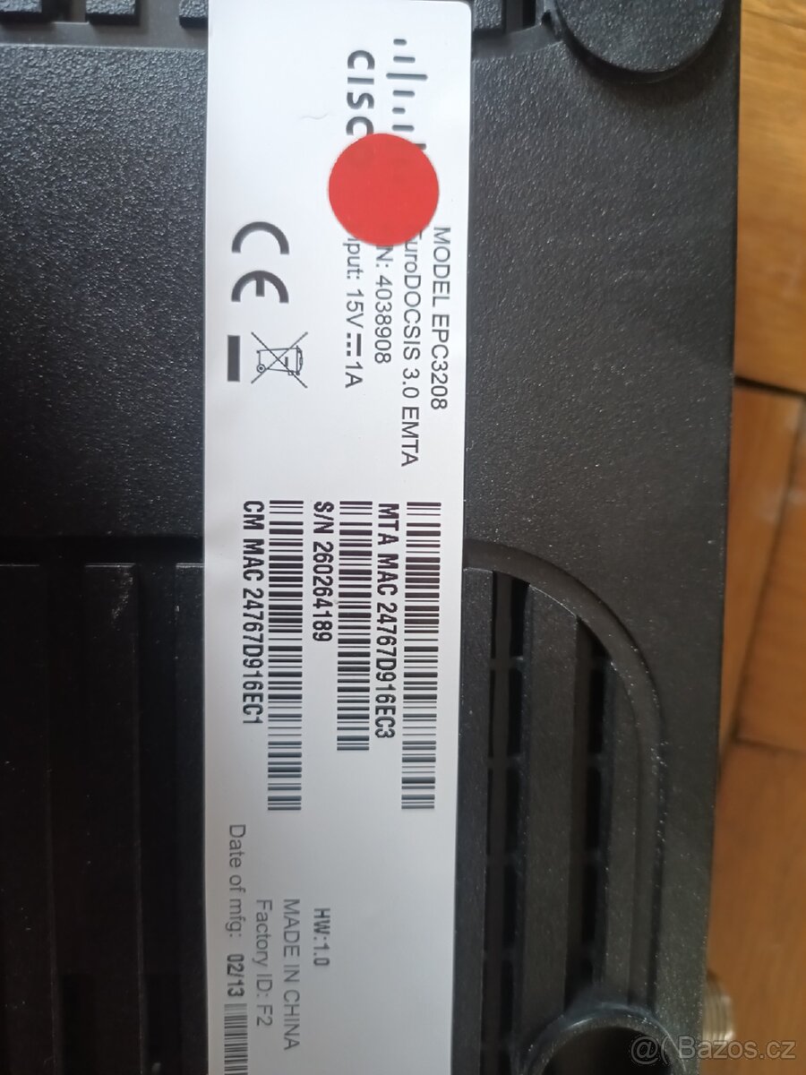 Router Cisco upc - 3