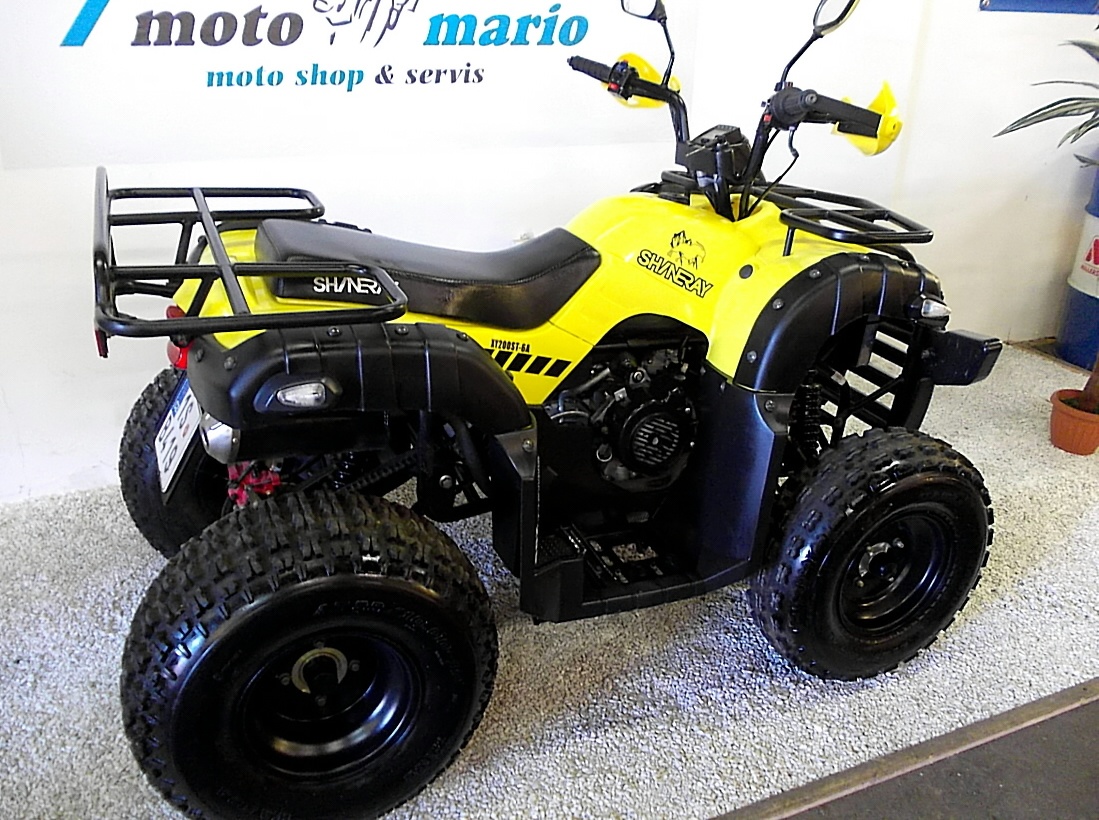 ATV Shineray XY 200 ST nové v ČR, jen 300km Výrobní STAV