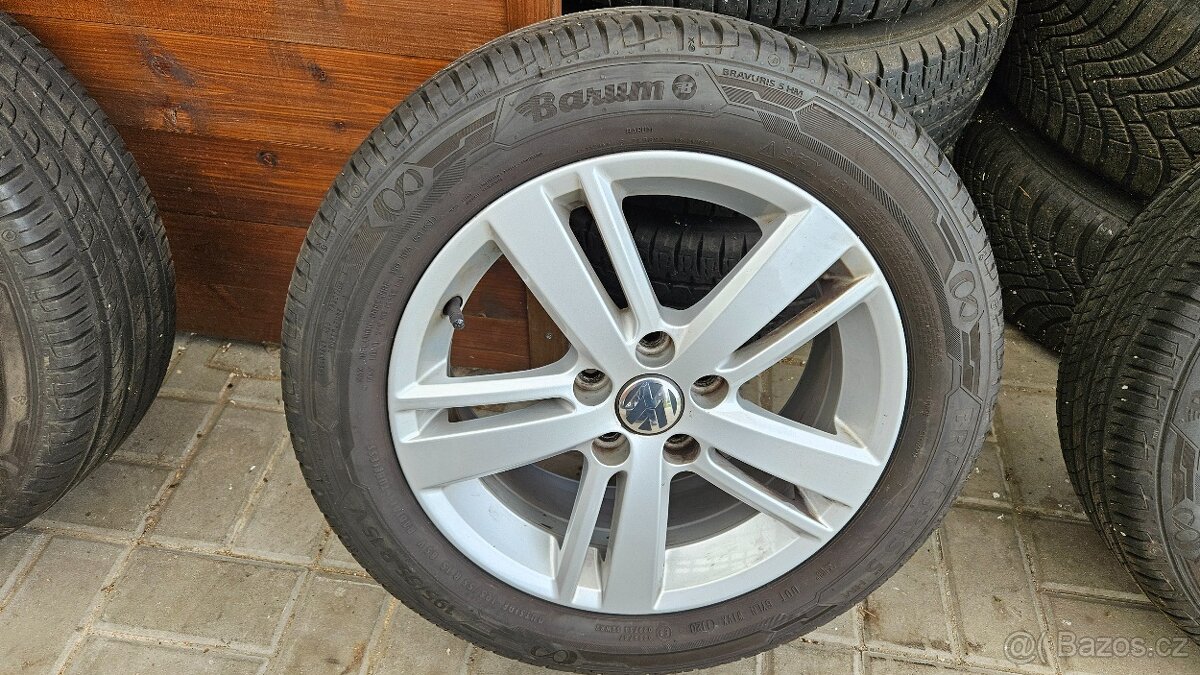 Letní Sada Alu 5x100 195/55 R15 Volkswagen Polo - 3