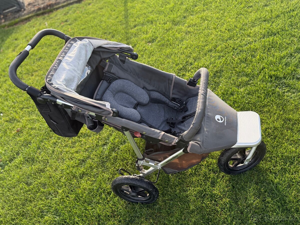 Kočárek Easywalker Sky Plus Korbička/sporťák + příslušenství - 3