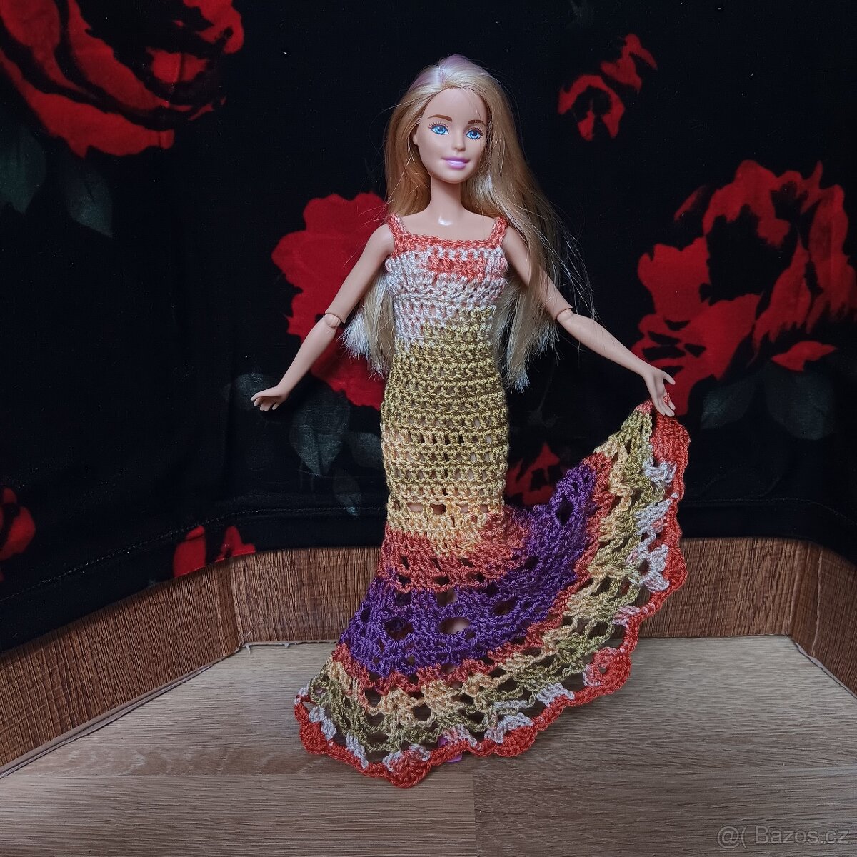 dlouhé šaty pro panenku - 3