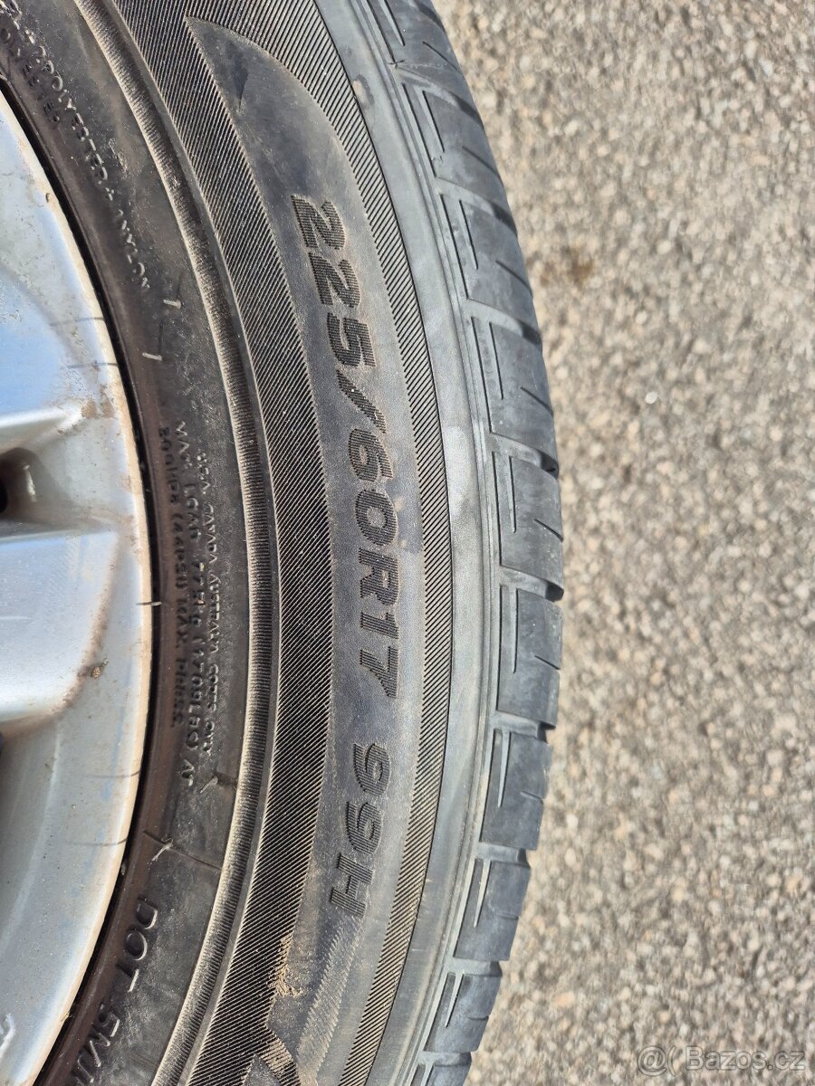 Alu kola Hyundai ix 35, R17 + pneu Hankook, odpočet DPH - 3