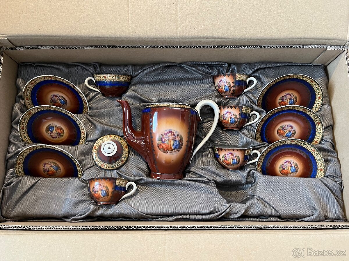 Porcelánová sada Grácie, zn. Moritz Zdekauer - 3