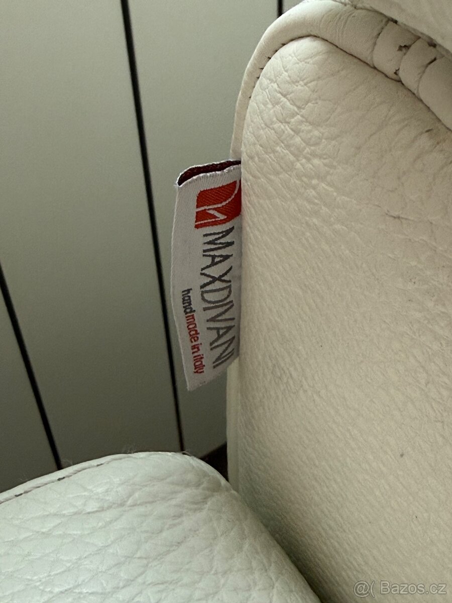 Italská kožená sedací souprava Max Divani - 3