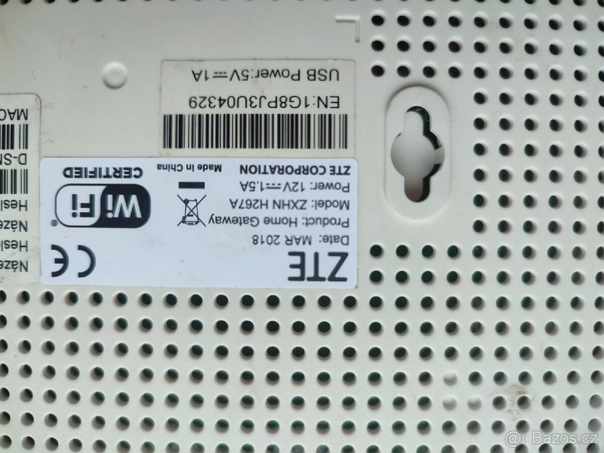 Router ZTE ZXHN H267A - 3