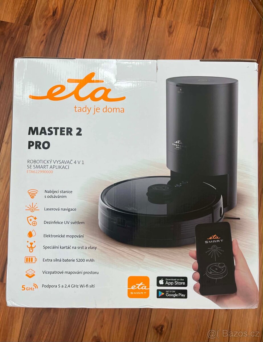 Robotický vysavač ETA Master 2 pro - 3