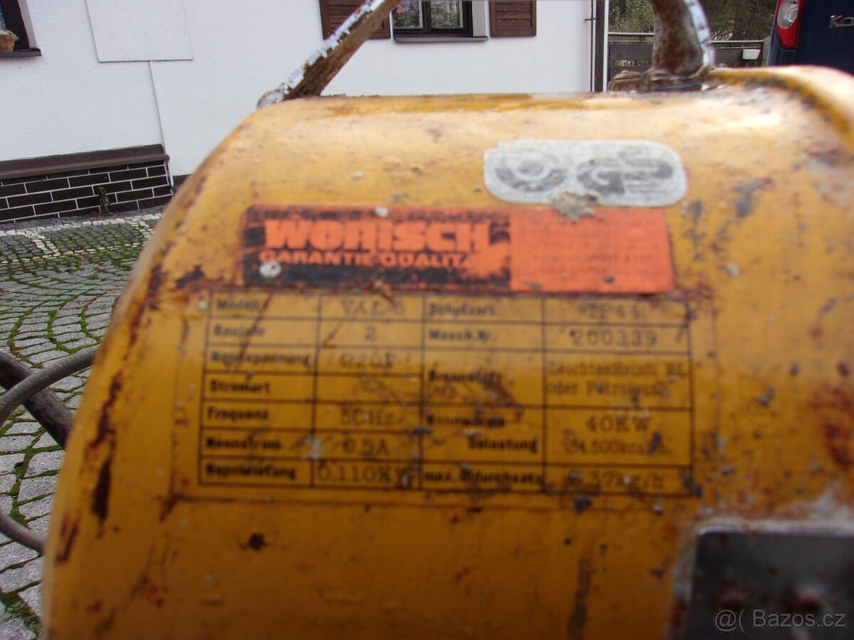 Naftové topidlo VAL 6 - 3