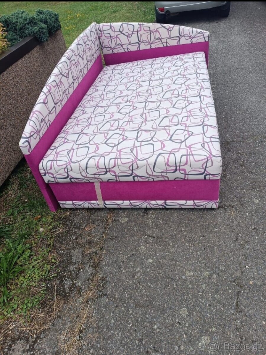 Čalouněná postel 120x200 - 3