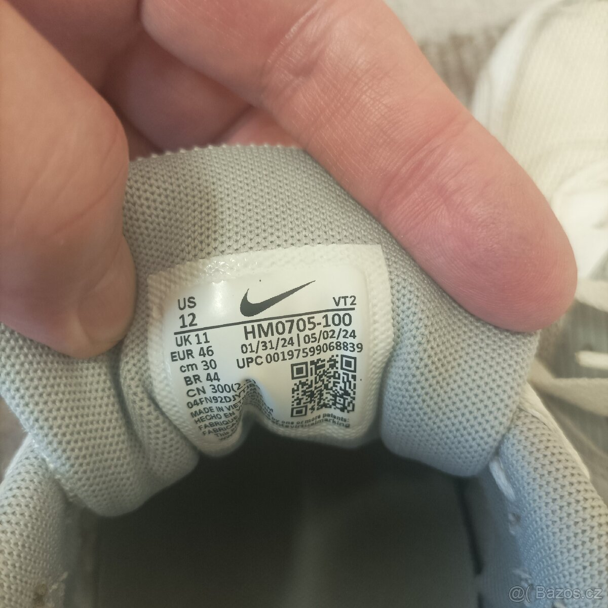 Tenisky NIKE AIR MAX bílé UK 11 EUR 46 - 3