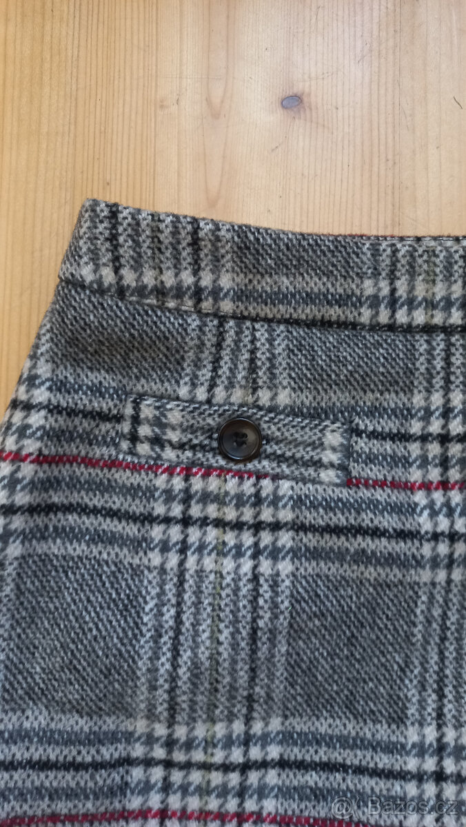 sukně dívčí, dámská, teplá, zimní - 3