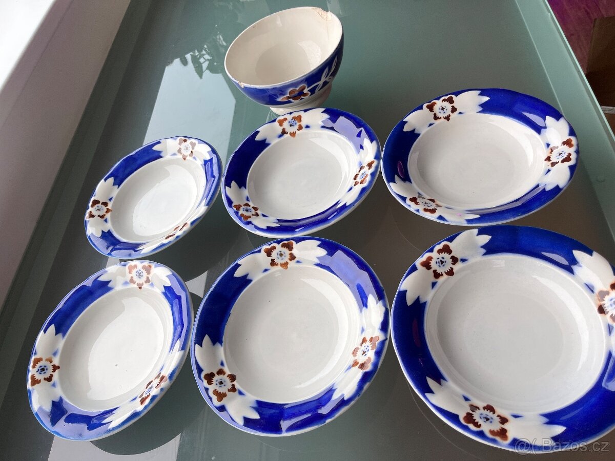 Staré porcelánové talíře DITMAR-URBACH – Made in Czechoslova - 3