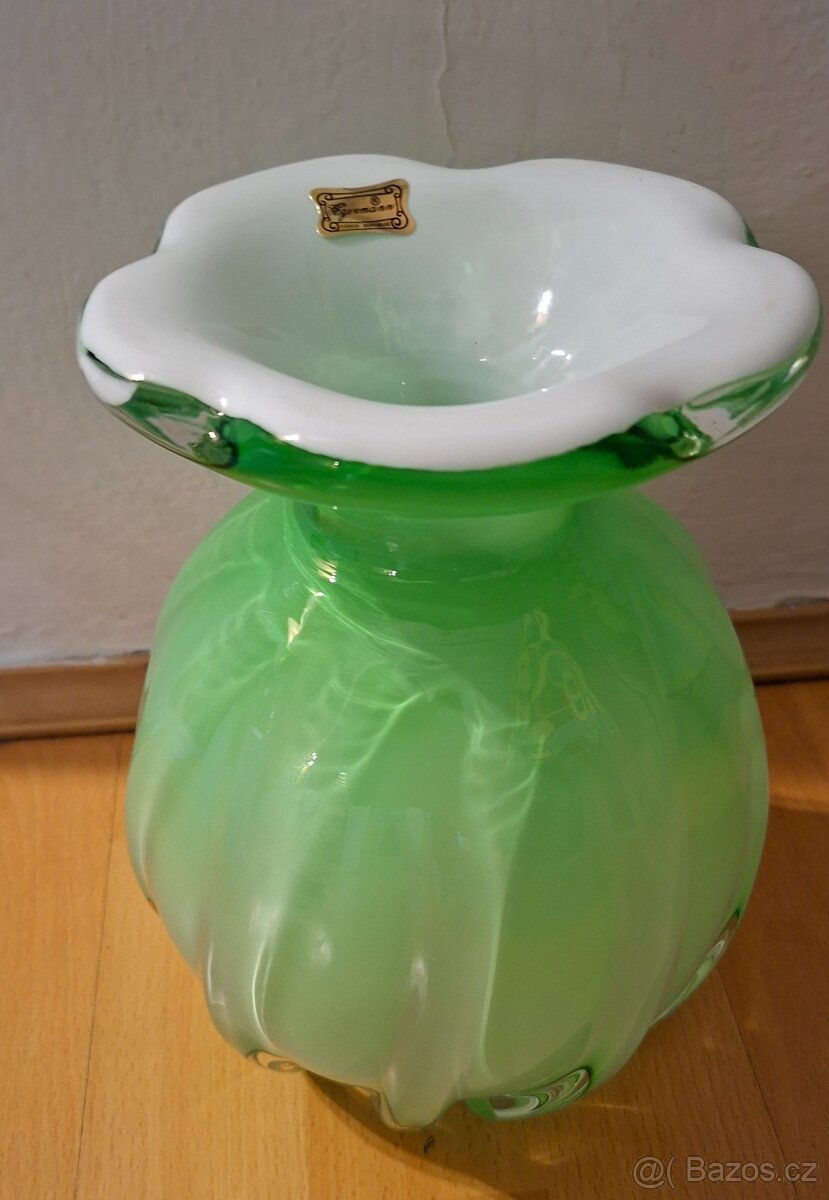 Skleněná váza .... - 3