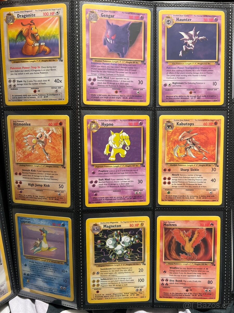 Pokemon Fossil. Full set 62/62 - 3