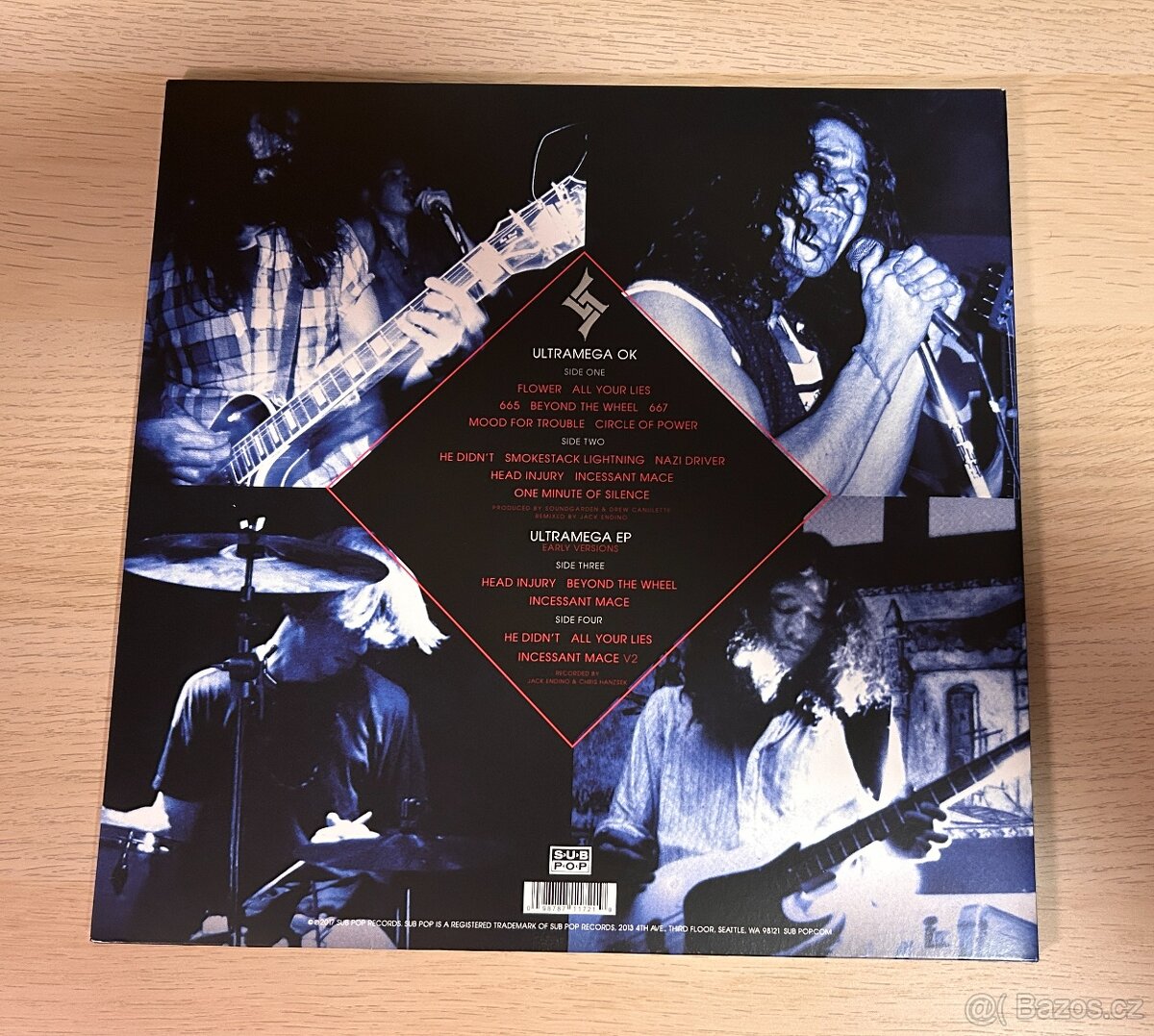 Predám 2LP Soundgarden - Ultramega OK - 3