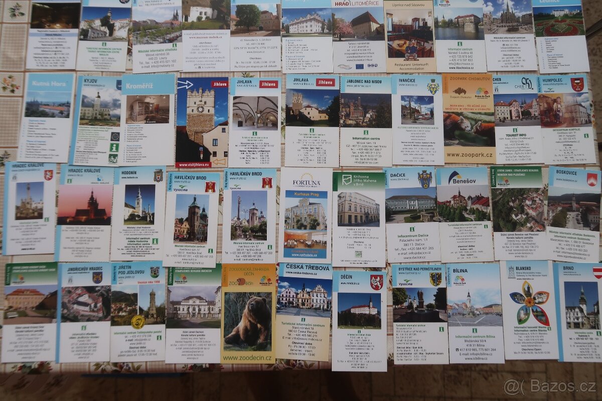 Různé vizitky z IC - 3