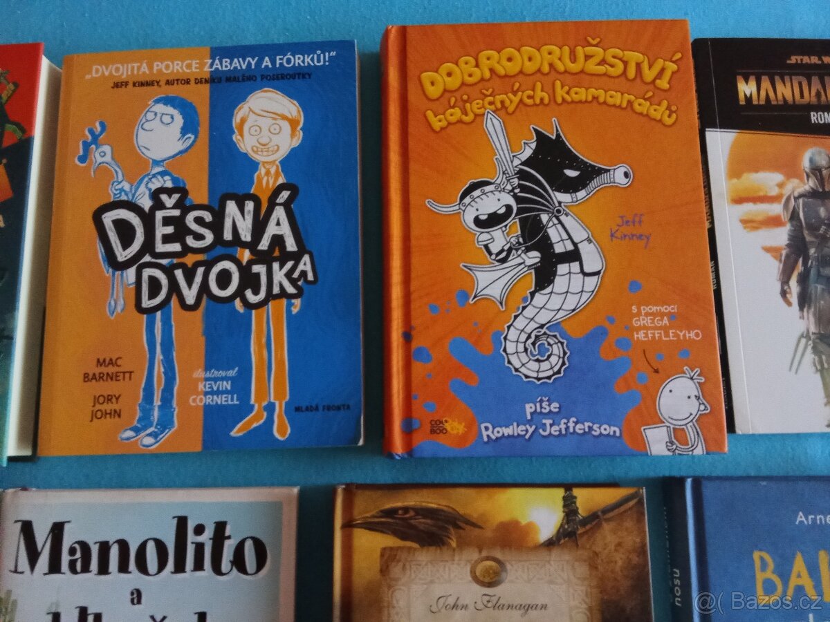 Knihy pro kluky 2 - 3