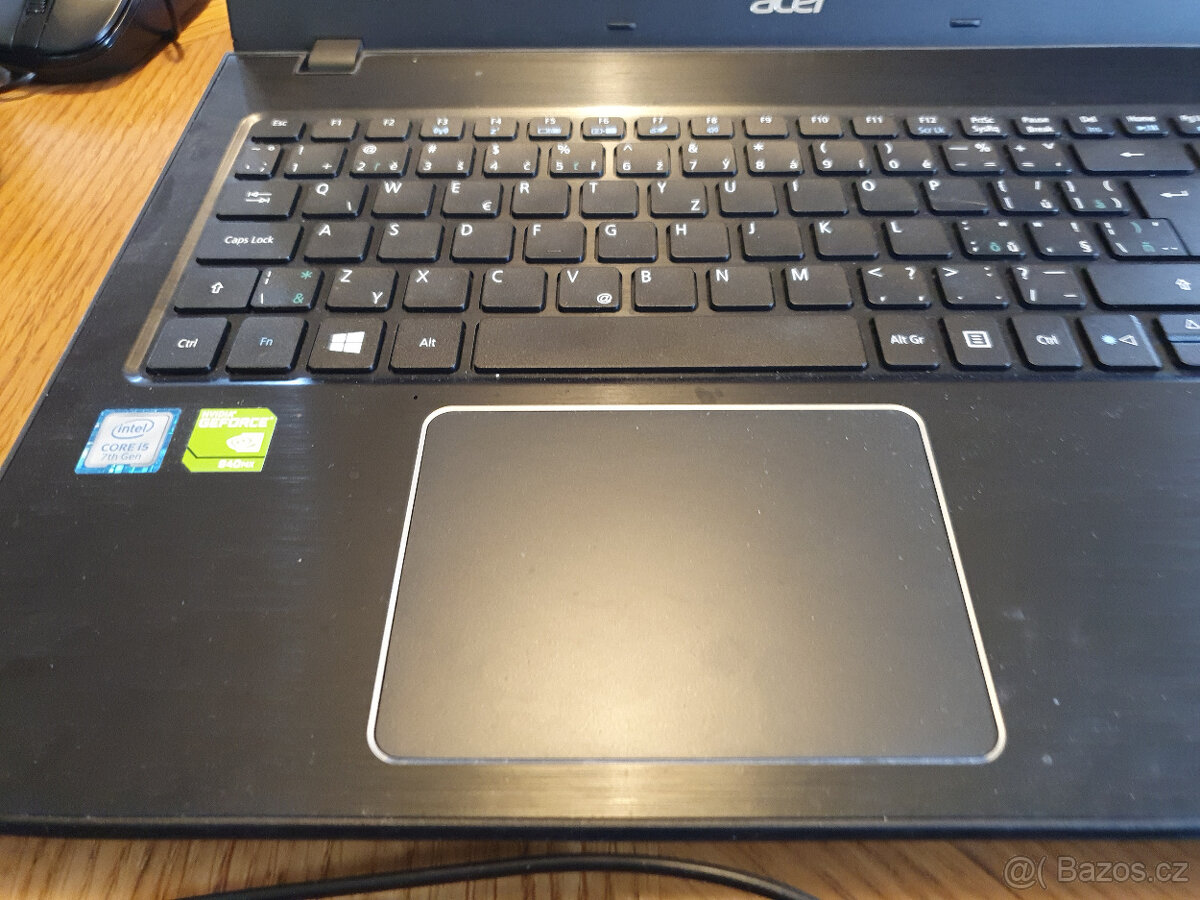 Prodám použitý notebook Acer Aspire E 15 Core i5 RAM 16GB - 3