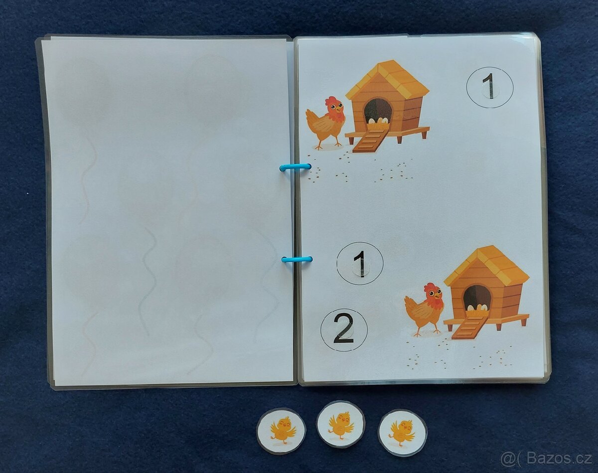 Pracovní sešit Úkoly se suchým zipem - 3