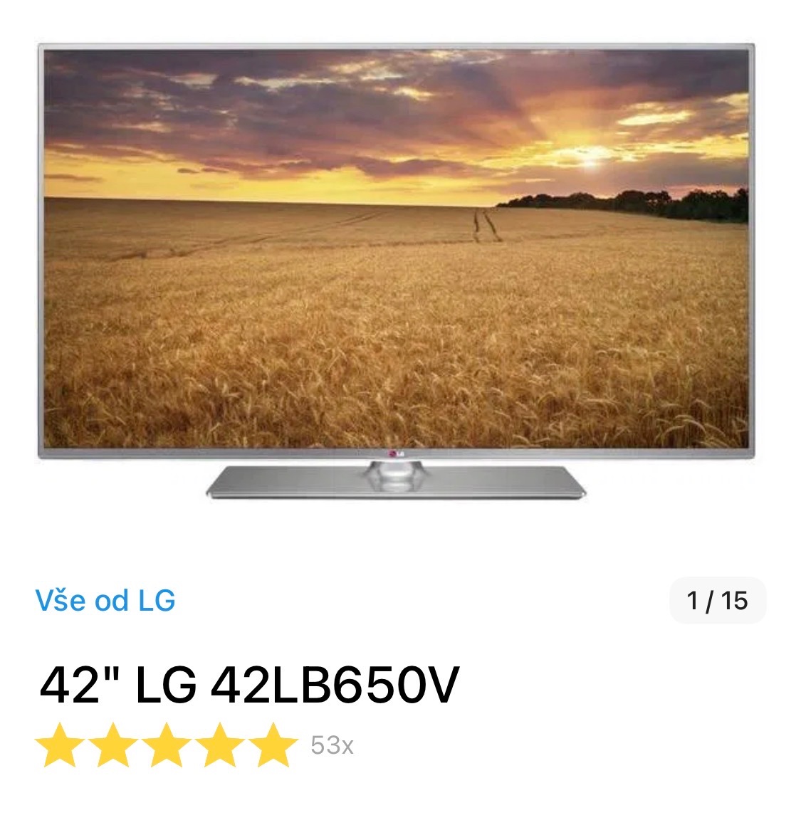 Televize LG - 3