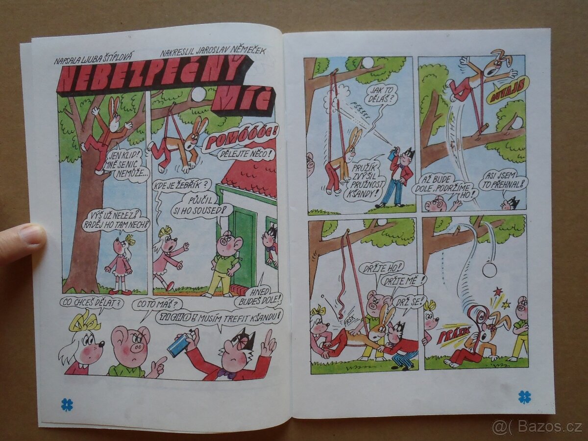 Čtyřlístek č.161 Nebezpečný míč-neluštěn - 3