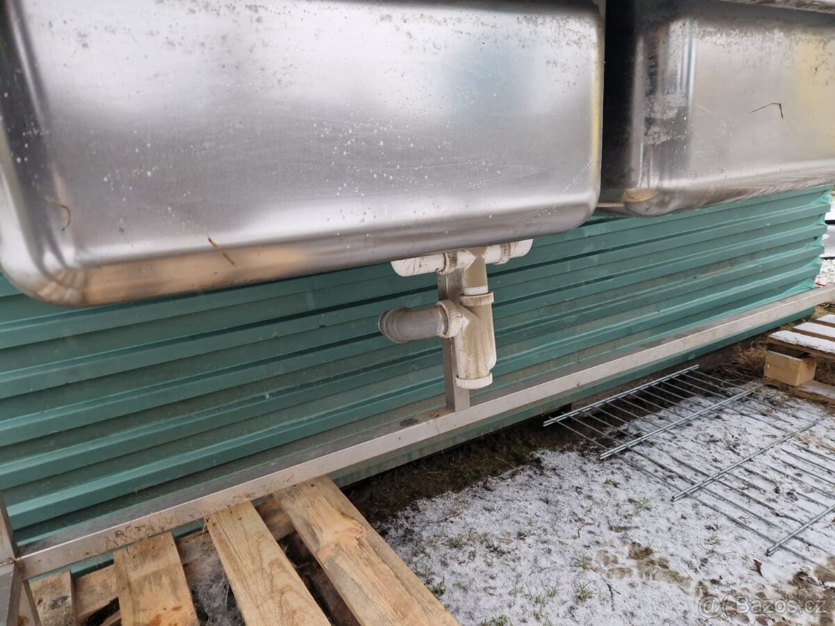 Nerezový stul dvoudřez - 3