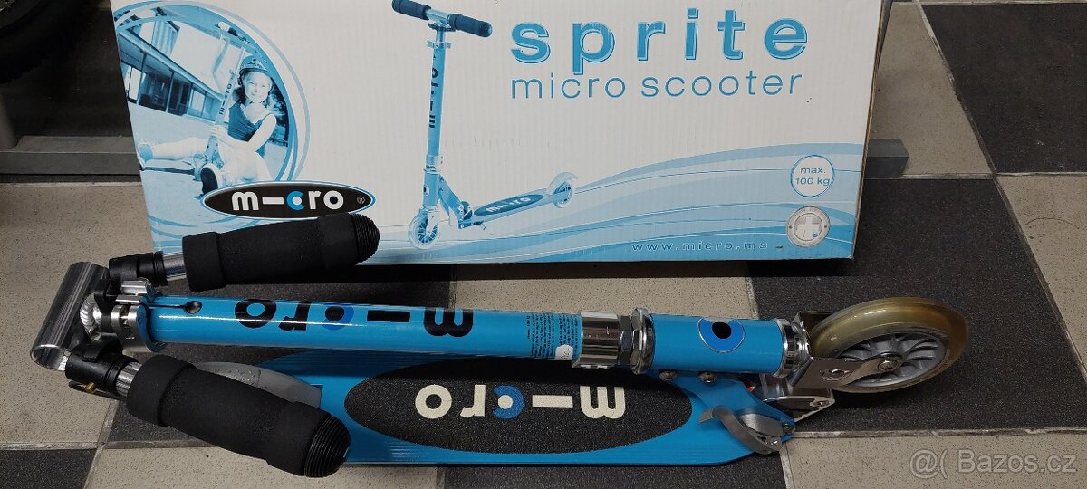 NOVÁ - MICRO SPRITE blue koloběžka - 3