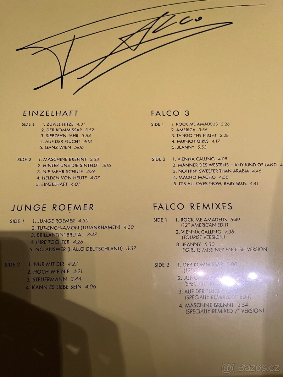 4 LP / Vinyl box Falco - nový - 3