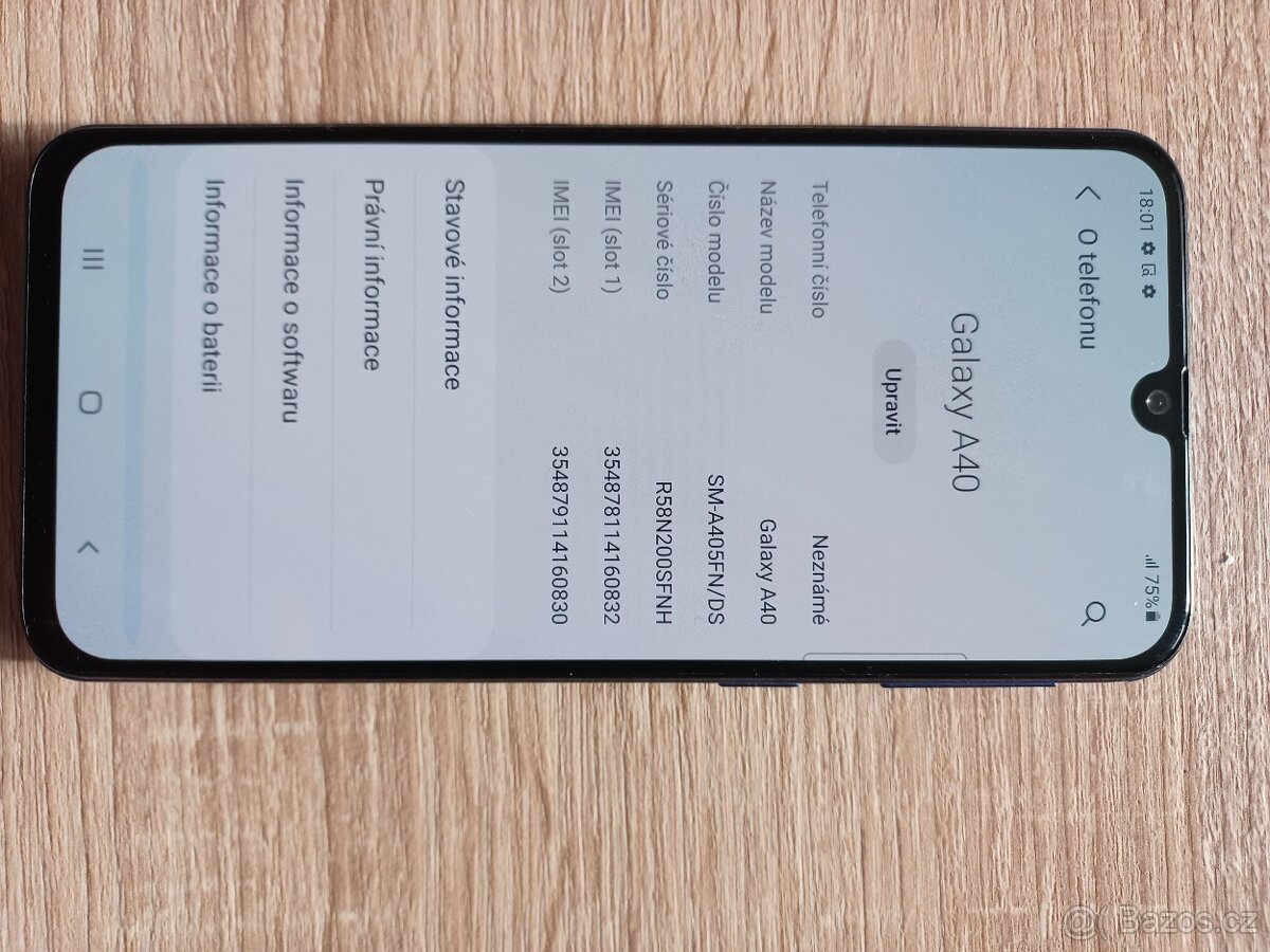 Samsung galaxy A40 - 3