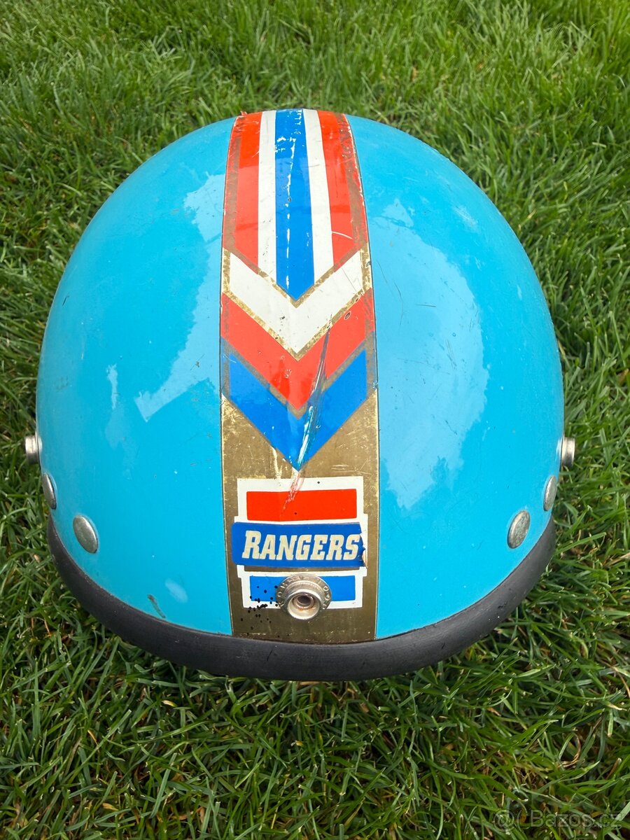 Veteránaká moto helma Rangers - 3