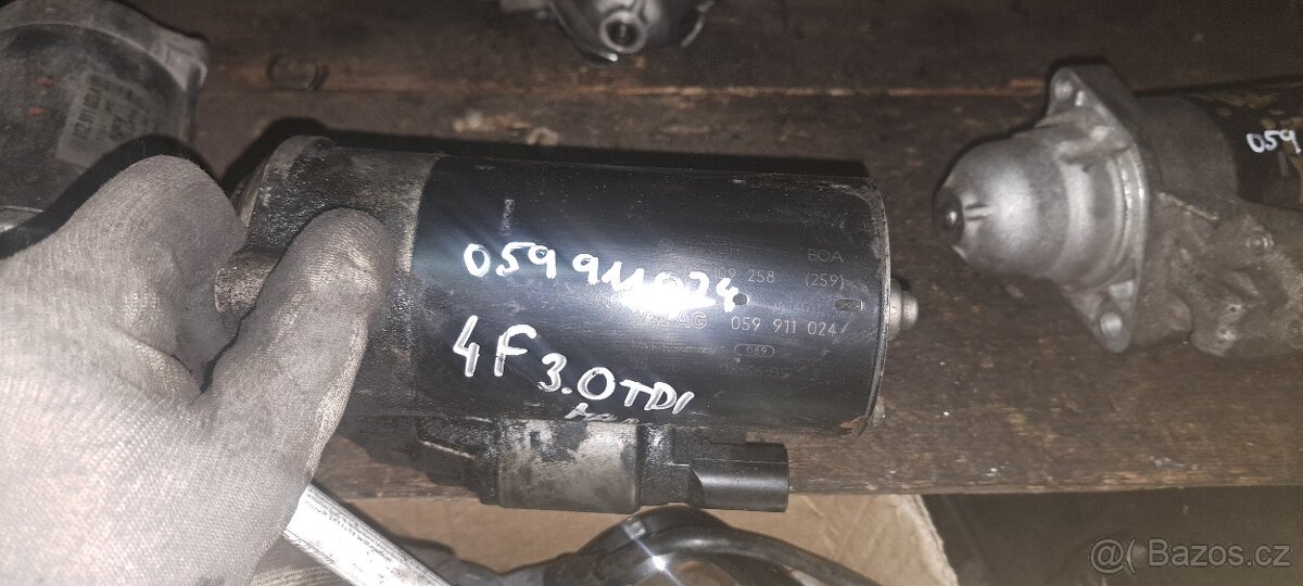 Starter audi a4 8e a6 4f touareg 3.0 tdi 059911024 - 3