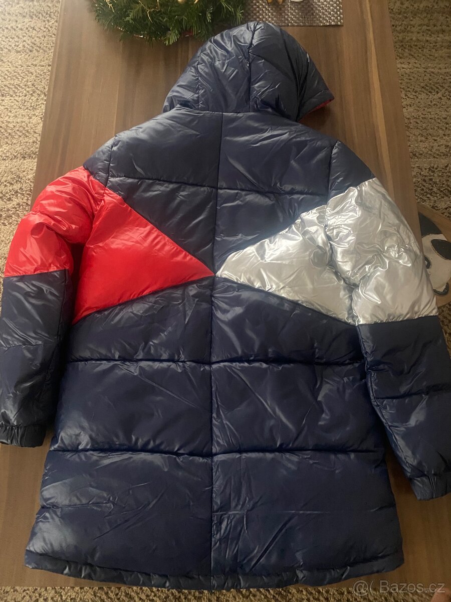 Dívčí /Chlapecká zimní bunda Tommy Hilfiger oboustranná - 3