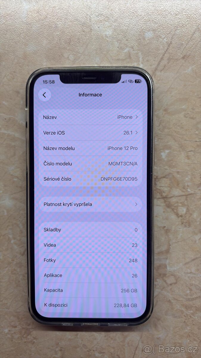 Apple iPhone 12 Pro, 256GB Černý - 3