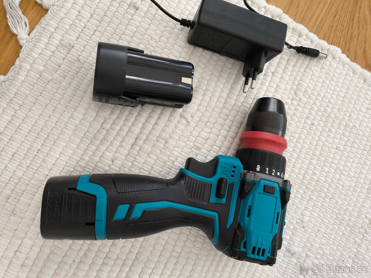 akumulátorový šroubovák, vŕtačka,18V, nový, nepoužitý - 3
