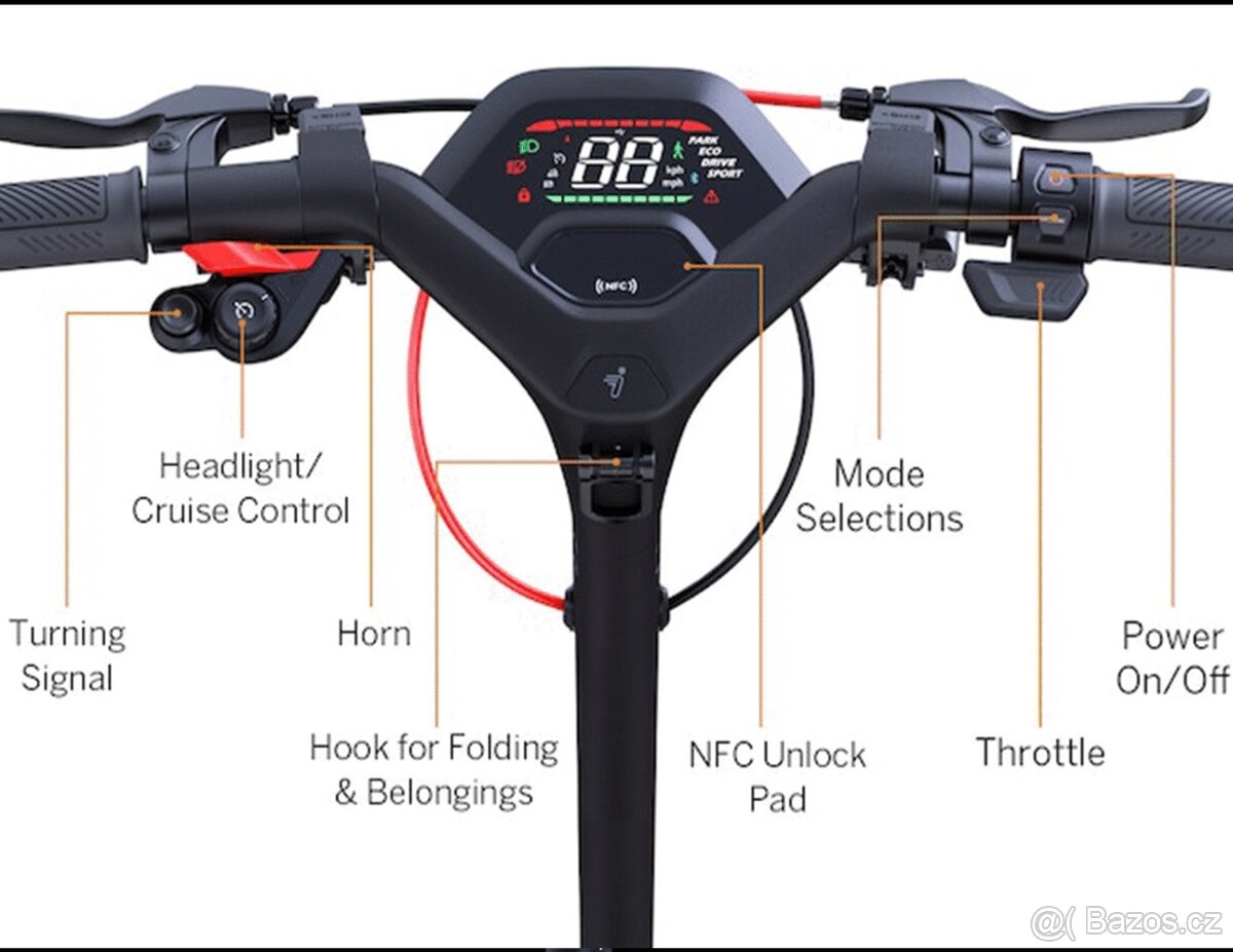 Elektrická koloběžka Segway KickScooter P100 - 3