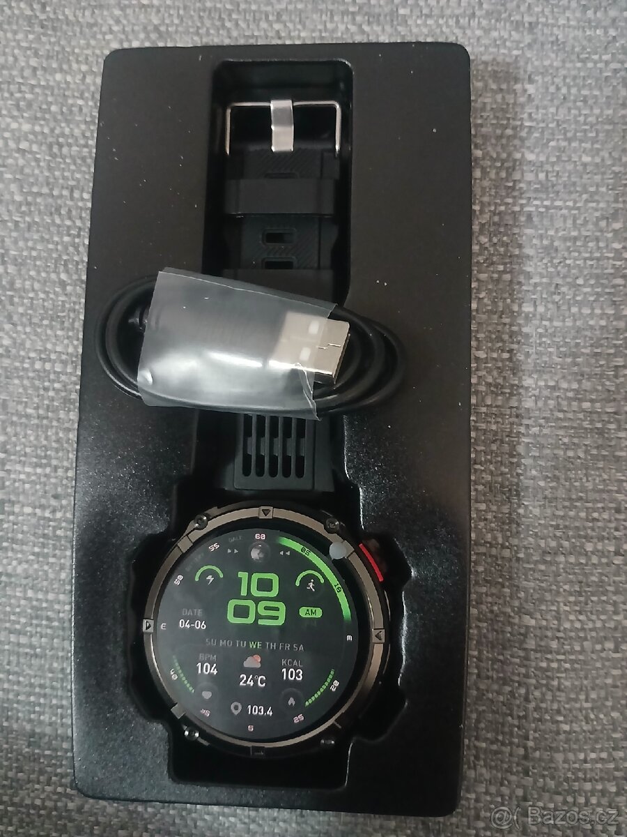 Chytré hodinky pánské černé - 3