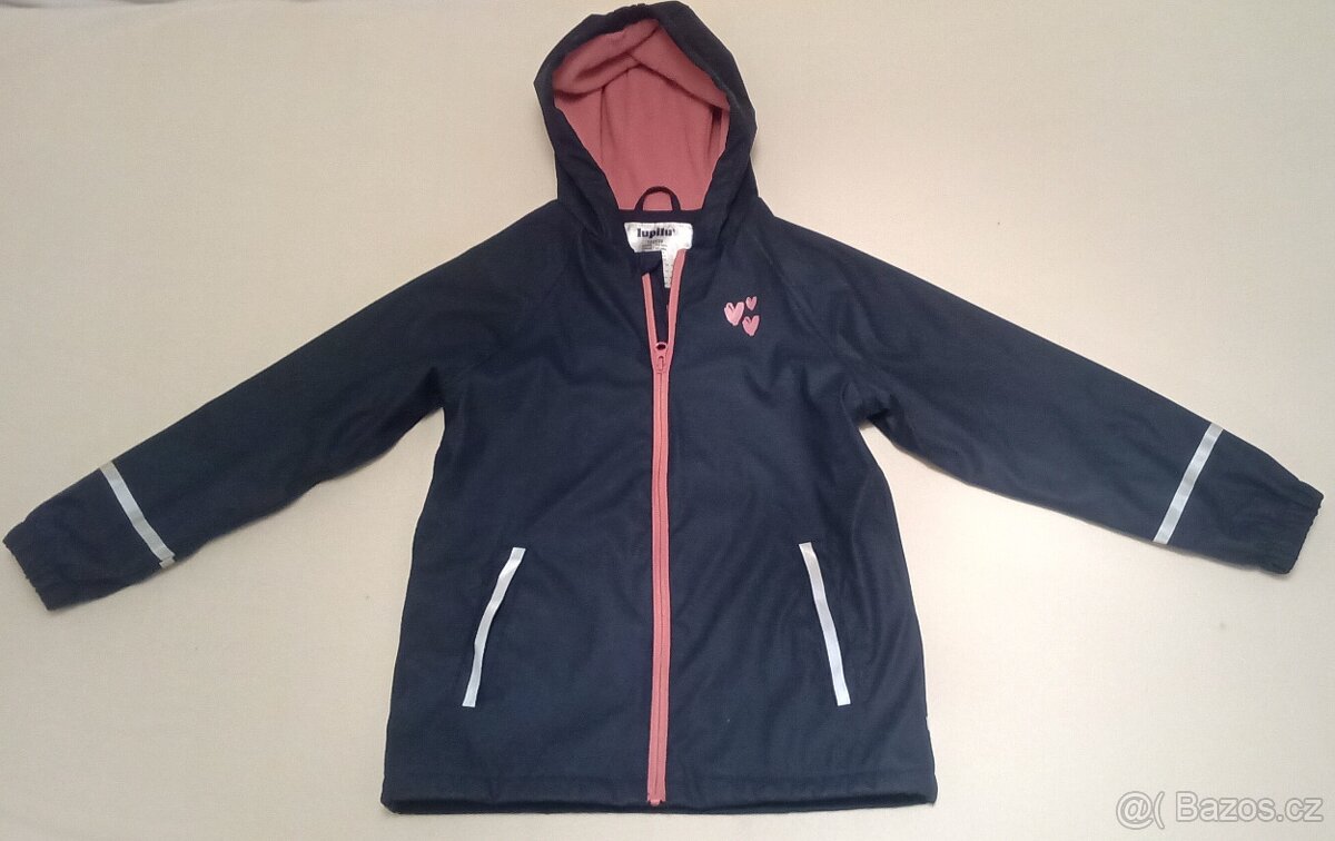 Dívčí nepromokavá bunda velikost 122/128 - 3