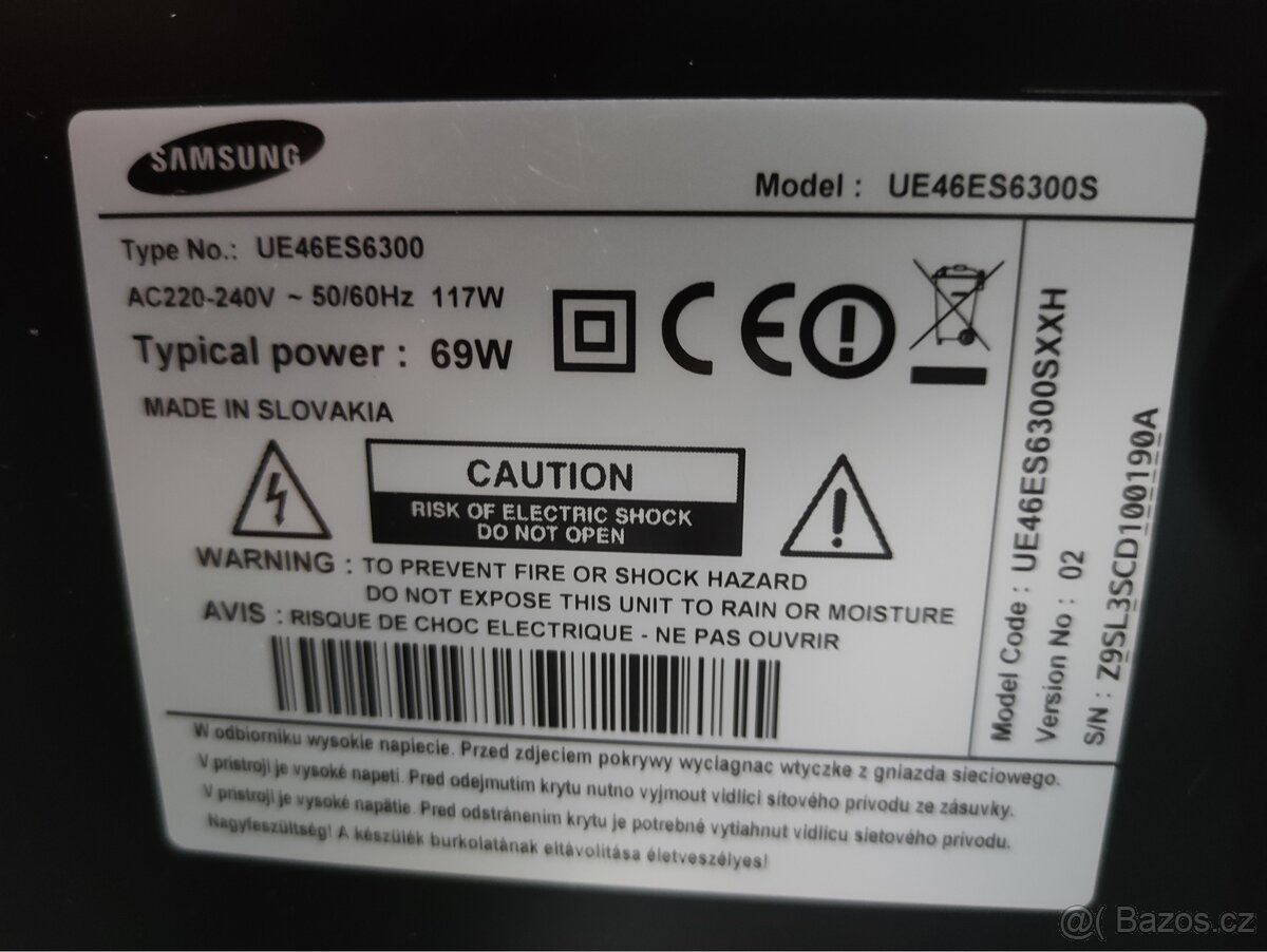 46" Samsung UE46ES6300, FullHD televize - 3