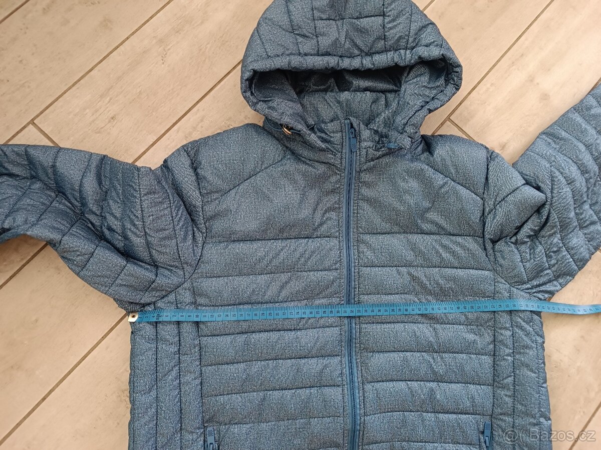 Bunda pánská, zateplená, zimní, vel. 2XL, hezký stav - 3