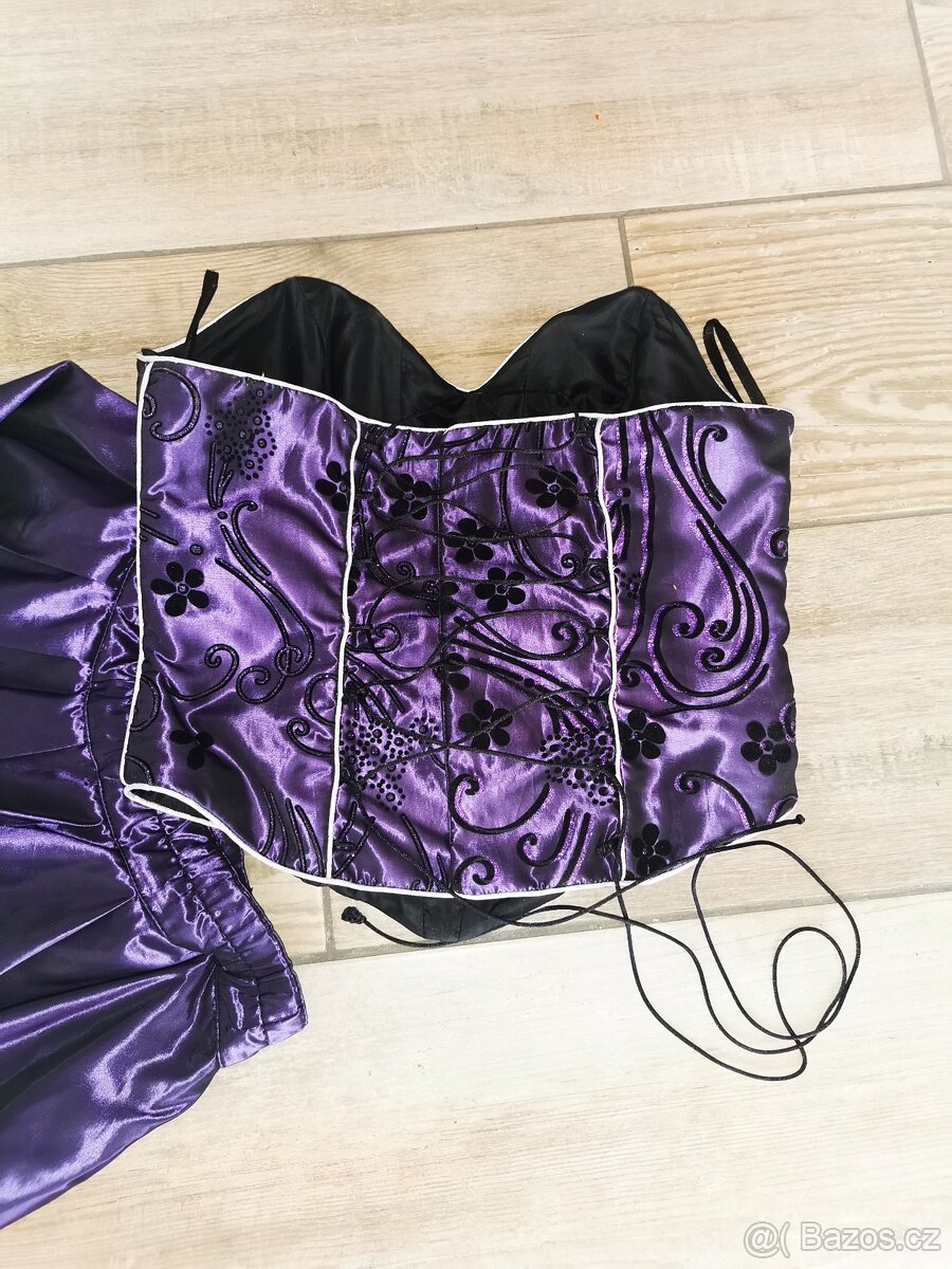 Plesové šaty korzet plus sukně - 3