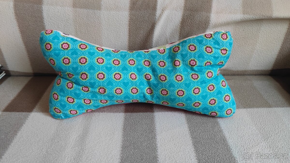 Šíjový ortopedický polštář, bezvadný stav. Ideálně osobní o - 3