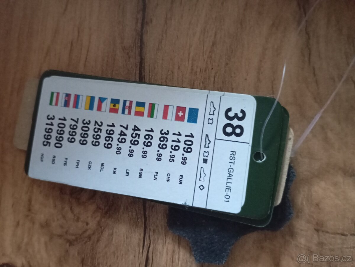 Dámské kožené nové boty, velikost 38, Gino Rossi - 3