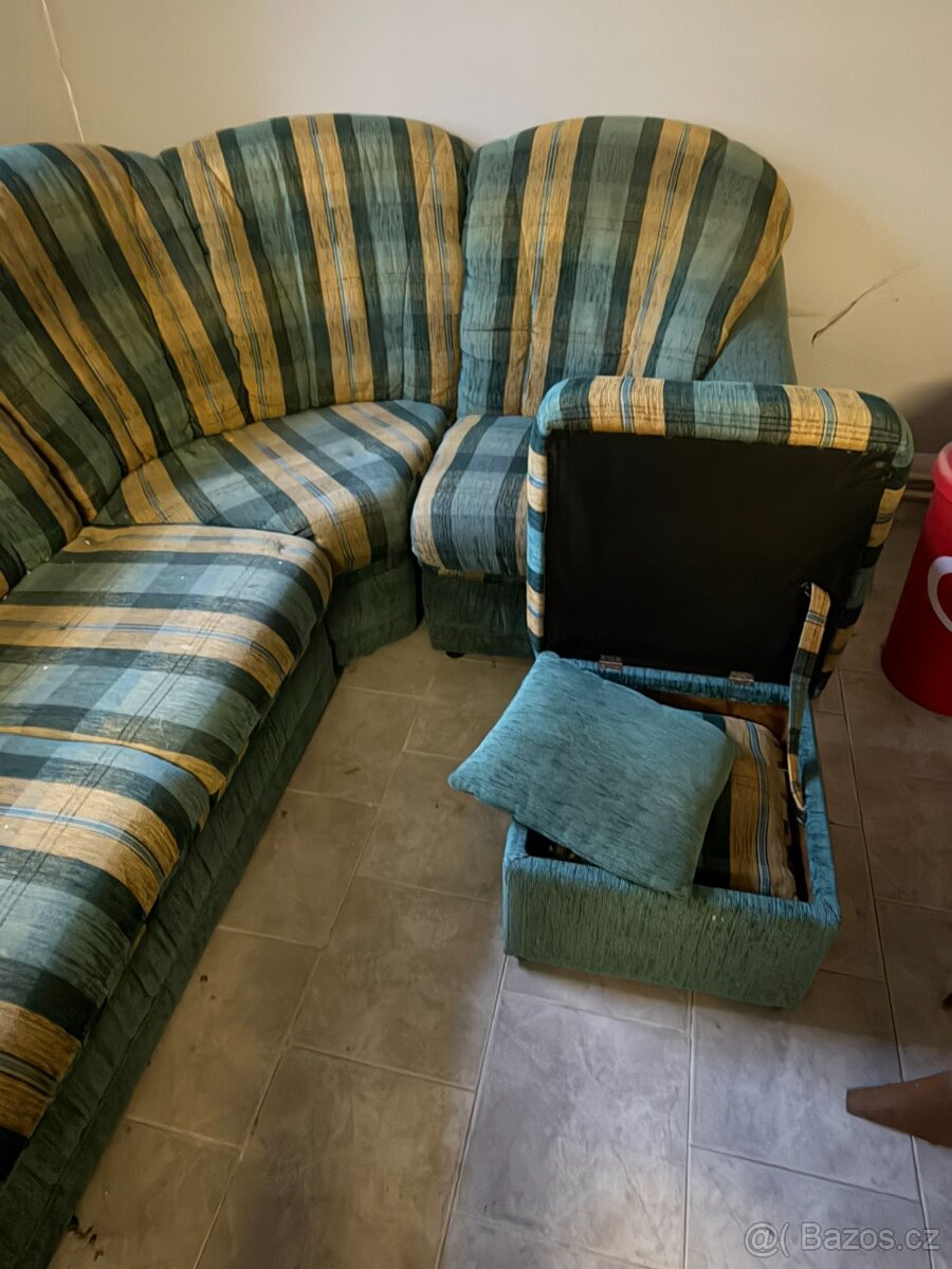 Sedací souprava tvar L - 3