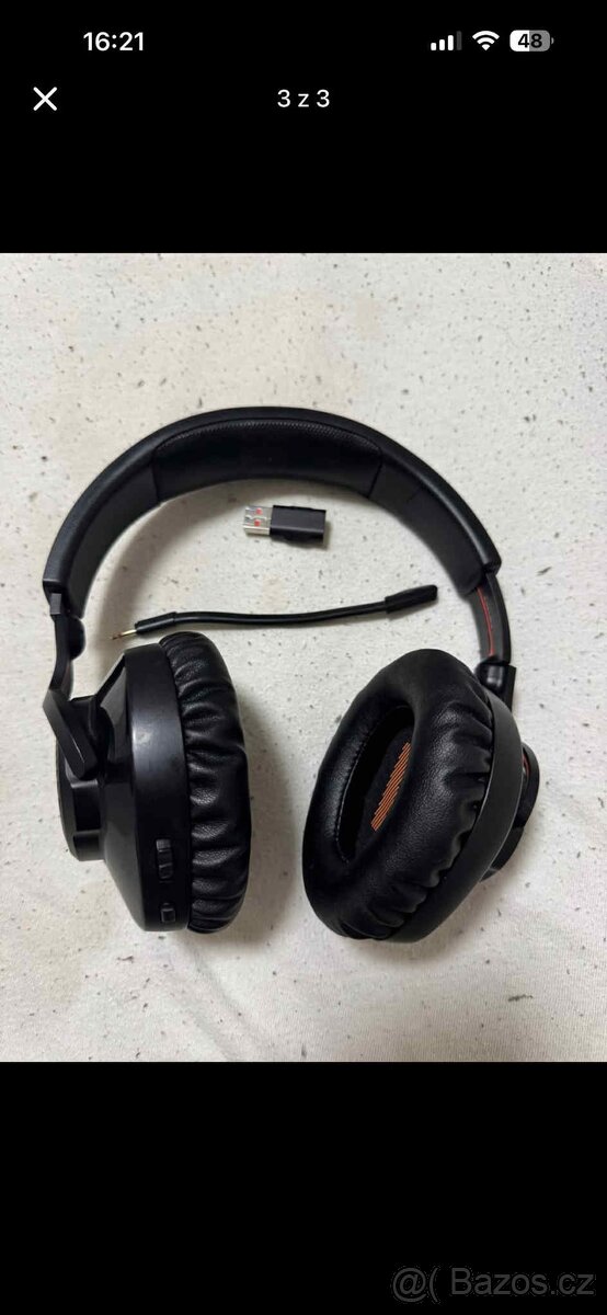 JBL quantum 350 wireless sluchátka - 3
