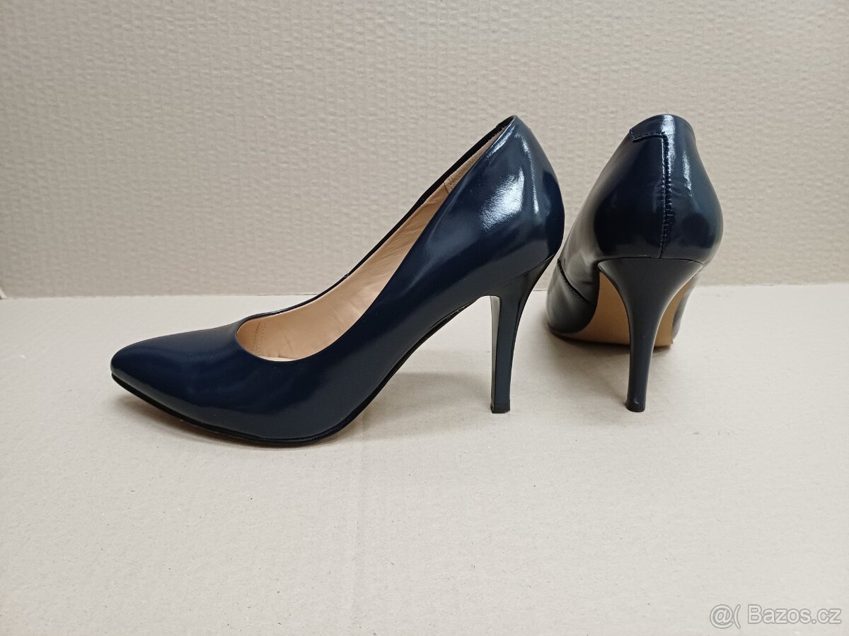 Kožené lodičky vel.37 - 3